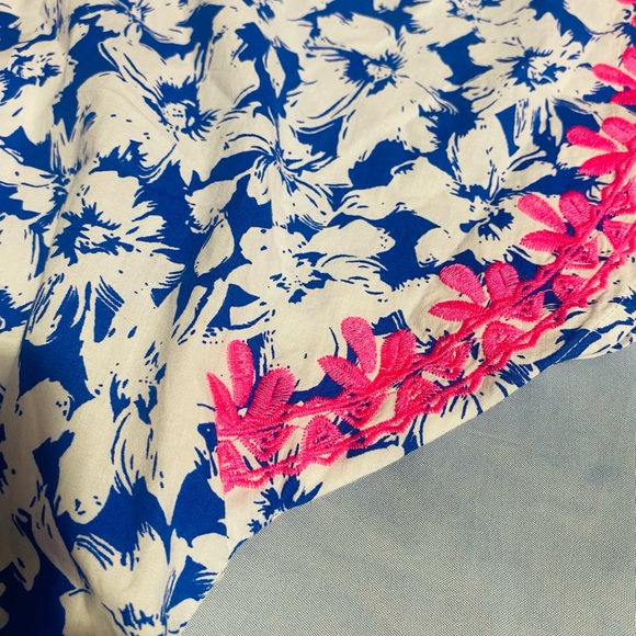 Floral Blue and Pink Dress - Picture 14 of 16